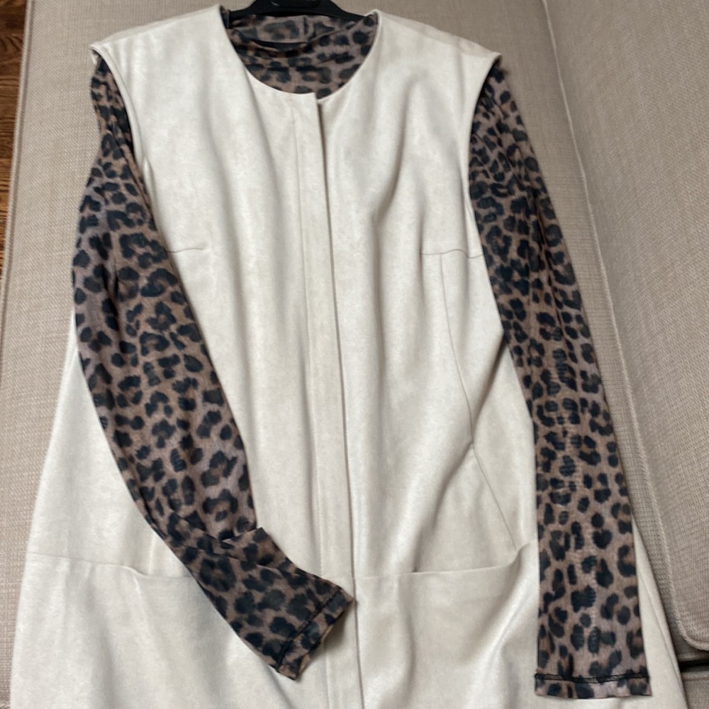 Riani feels faux suede never worn tunic!